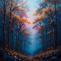 Enchanted Autumn Path