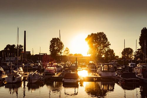 Sonnenuntergang Festung Heusden