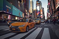 Times Square, New York - Yellow Cab