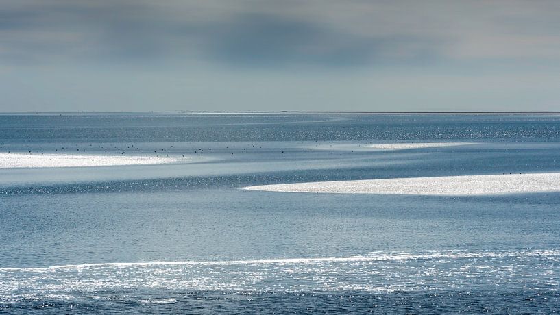 Glitzern auf dem Wattenmeer von Greetje van Son