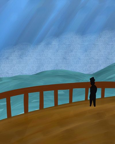 Navire et mer sur Saffiera Devi