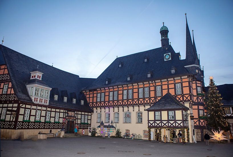 Stadhuis van Wernigerode (Saksen-Anhalt - Duitsland) van t.ART