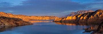 Golden Hour at Negratin in Andalucia, Spain