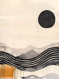 Black moon Japandi style by haroulita