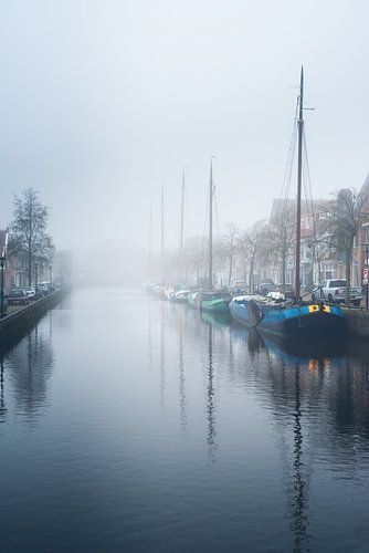 Sneek in the winter fog
