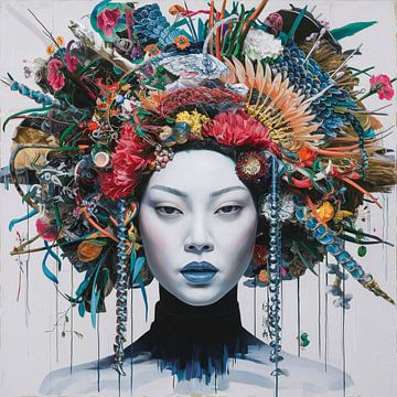 Asia Girl - Street Art - Urban 20