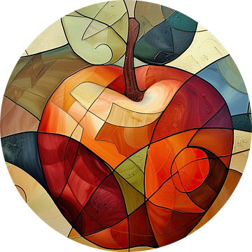 Geometric Harvest van Blikvanger Schilderijen