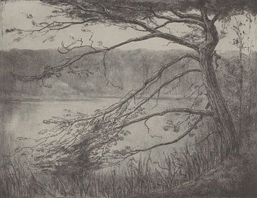 Simon Moulijn, Ven bij Oisterwijk, 1924 van Atelier Liesjes