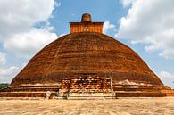 The Abhayagiri pagoda, a Buddhist pilgrimage site and monastery in Anuradhapura, Sri Lanka, Asia by WorldWidePhotoWeb thumbnail