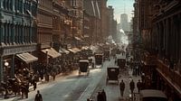 Foto New York um 1904 digitale Kunst (KI)