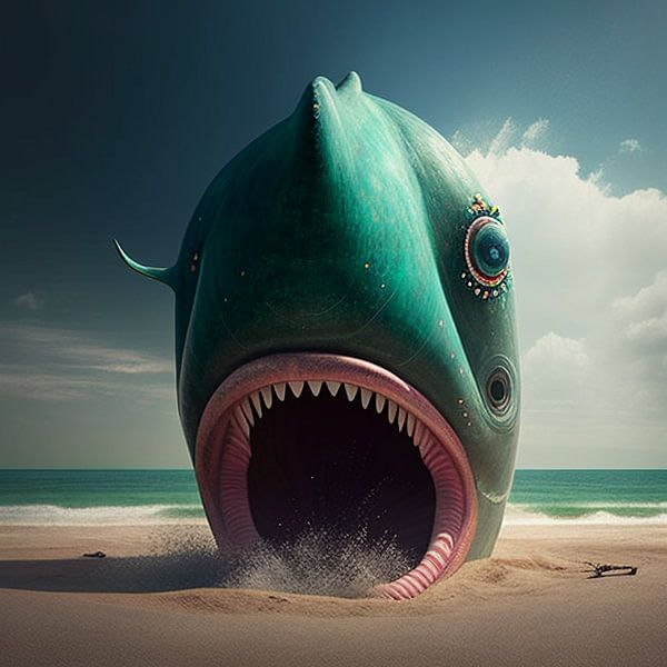 Leviathan van de duinen van Vythryd Arts