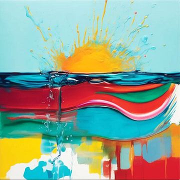 Abstract Walter Splash - Sunshine J 55 by Team W 32 Gallery