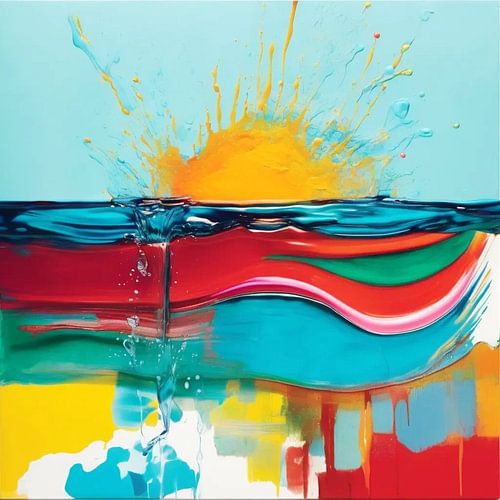 Abstract Walter Splash - Sunshine J 55
