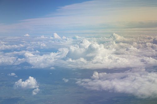 Wolken vanaf boven