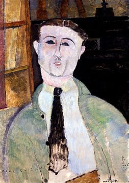 Amedeo Modigliani,Portrait de Paul Guillaume