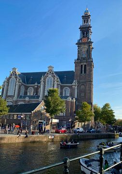 Westerkerk Amsterdam van Marianna Pobedimova