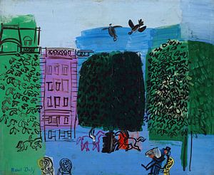 Raoul Dufy - Die Allee des Waldes (1928)