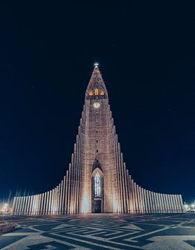 Église de Hallgrim Hallgrimskirkja à Reykjavík, Islande sur Patrick Groß
