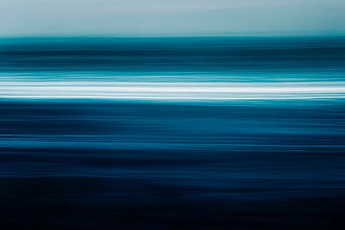Abstract wateroppervlak in blauw
