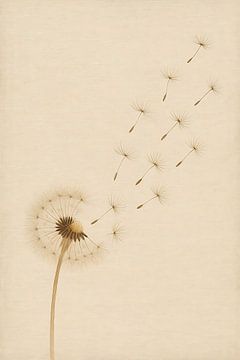 Pissenlit Brise Sérénité sur RezArt