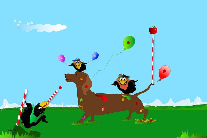 Happy Birds JM1705op von Johannes Murat