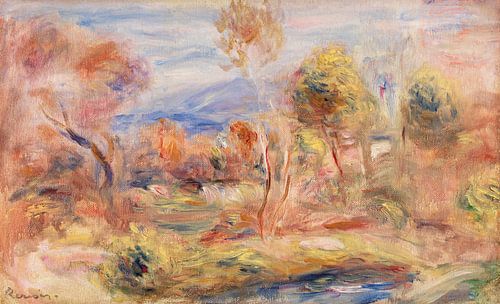 Rose ; Renoir, Glade, Clairière (1909)