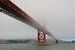 Pont du Golden Gate dans le brouillard sur Paul Franke