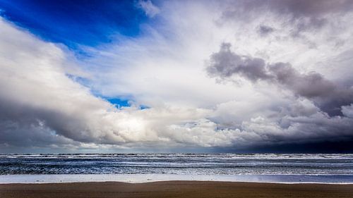 Wolken boven de Noordzee