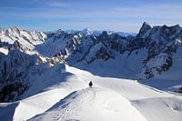 Alleen in de Franse Alpen