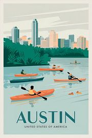 Austin, Texas sur Poster Art Shop