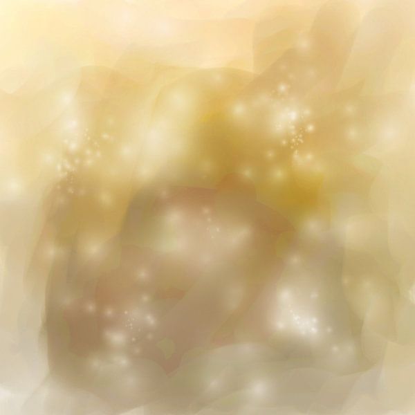 Abstraktes orangefarbenes Aquarell von Maurice Dawson