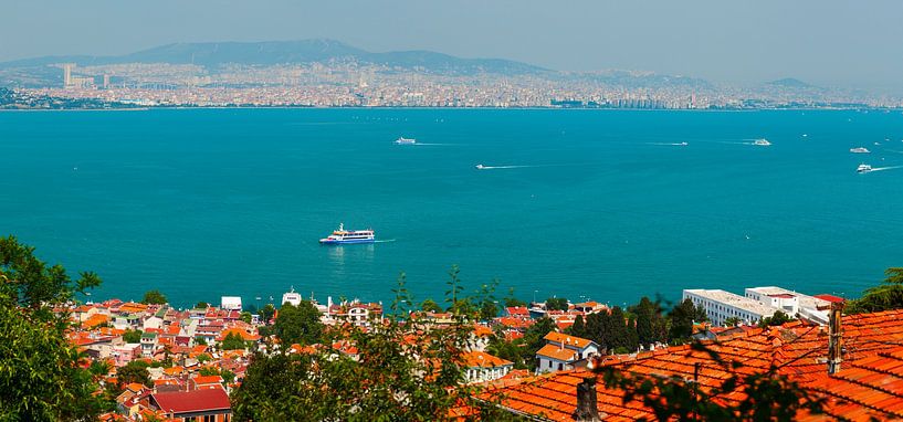 Vue panoramique du canal du Bosphore par Yevgen Belich