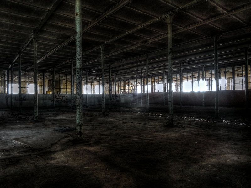 Abandoned factory Germany HDR by Natasja Martijn