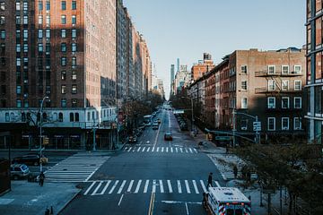 Straßenansicht New York City | USA / Amerika von Trix Leeflang