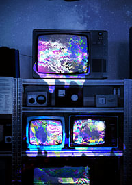 Digitale Flucht von Kiyo Arts