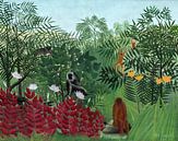 Tropischer Wald mit Affen, Rousseau von Liszt Collection Miniaturansicht