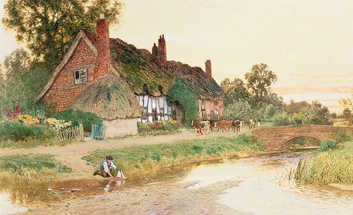 Arthur Claude Strachan,De boot varen