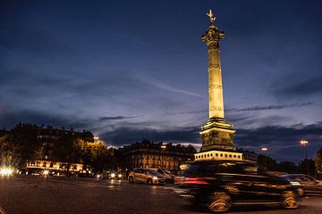 Place de la Bastille sur Melvin Erné