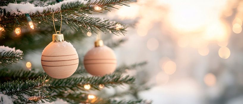 Weihnachten Glanz von Poster Art Shop