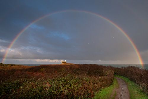Normandië regenboog Saint Malo