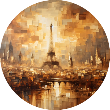 Parijs eiffeltoren van FoXo Art