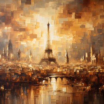 Paris eifel tower by FoXo Art