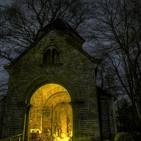 Mariakapelle Borne bei Nacht von Remco Nijland