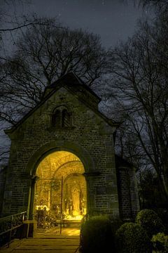 Mariakapelle Borne bei Nacht