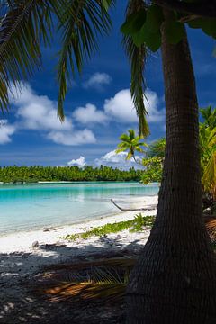 One Foot Island, Aitutaki - Cook Islands van Van Oostrum Photography