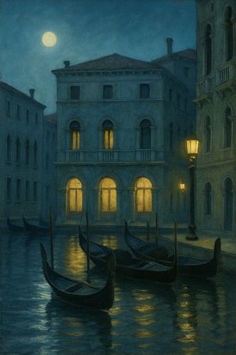 Venetian Moonlit Serenity – The Silence of the Canals