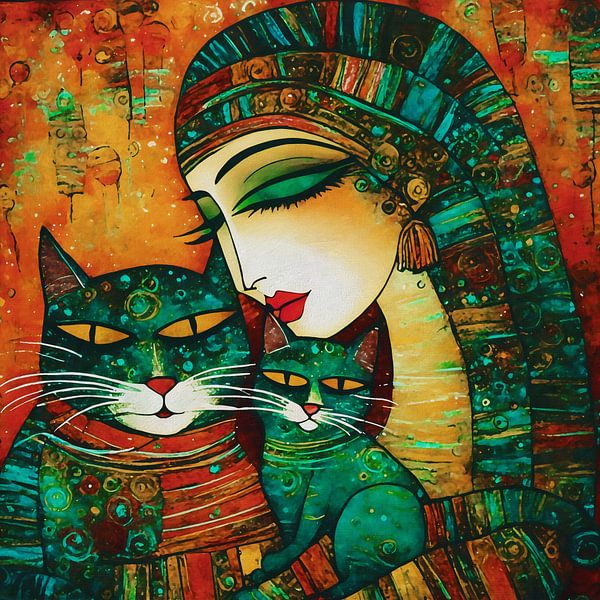 A Portrait of Joyful Companionship by Jan Keteleer (JanKé): A Journey Beyond the Canvas