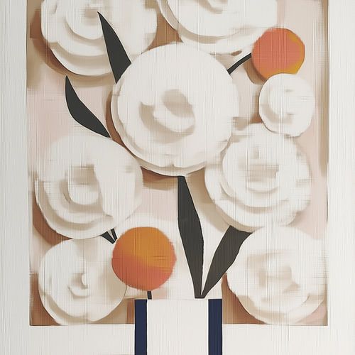 Floral Geometry II by Bianca ter Riet