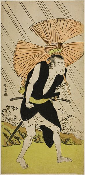 Katsukawa Shunsho - The Actor Nakamura Nakazo I von Peter Balan