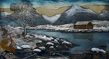 Het landschap van de Lofoten van Nick Wendt